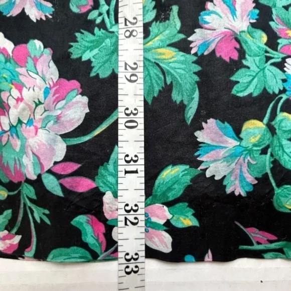 Bachelder IMPORTS VTG 100% cotton floral sweater SZ 12( run small ) USA made